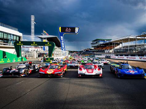 le mans startaufstellung|24h Le Mans 2024: Die Startaufstellung in Bildern